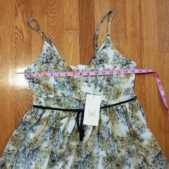 NWT Super Natural by Secret Mission Floral Benazir Dress Sz S $268 - Picture 7 of 11